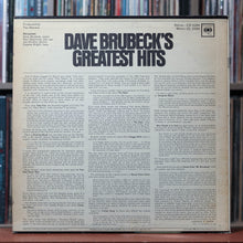 Load image into Gallery viewer, Dave Brubeck - Greatest Hits - 1966 Columbia, VG+/VG+ 2
