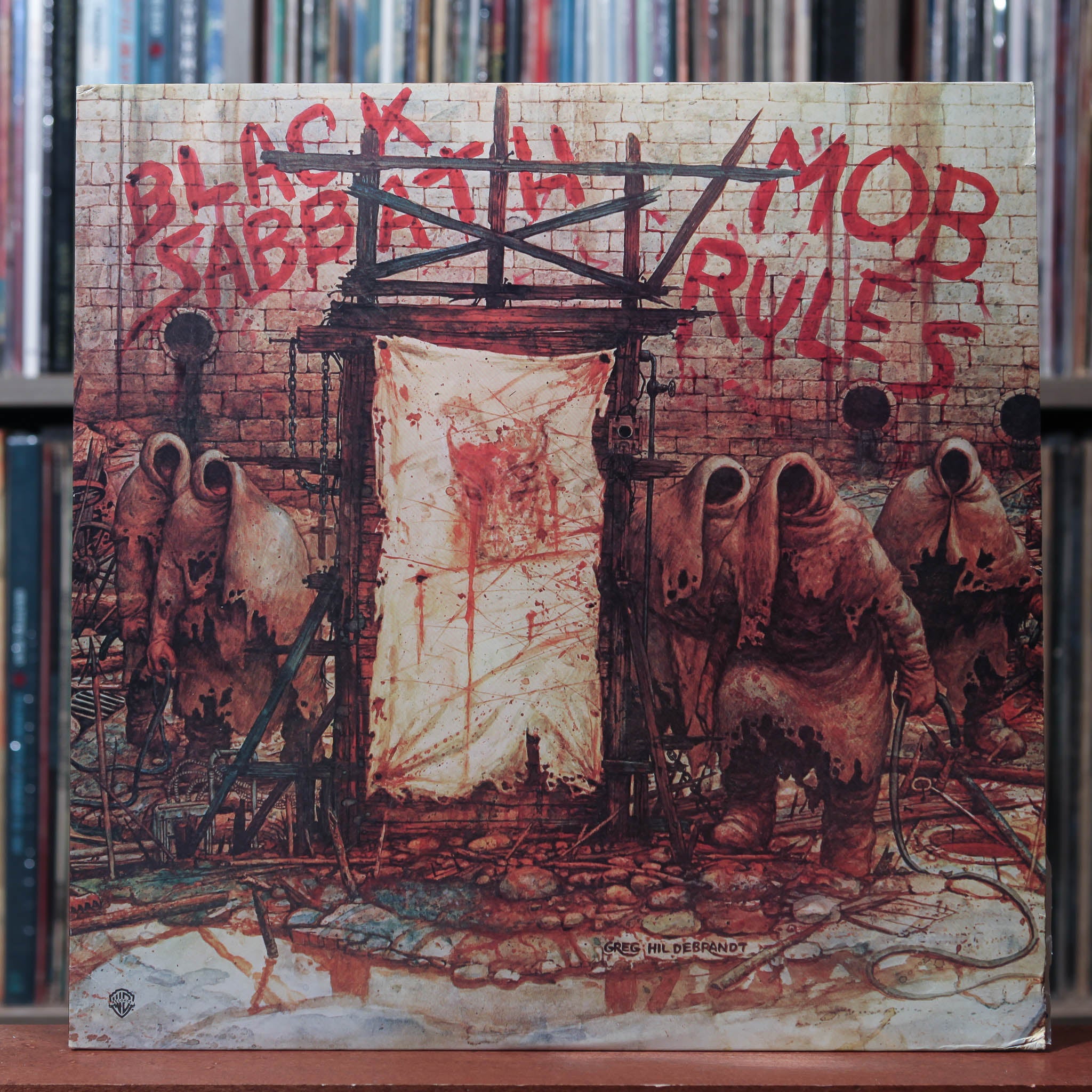 Black Sabbath - Mob Rules - 1981 Warner Bros., VG+/VG+