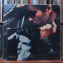 Load image into Gallery viewer, George Michael - Faith - W/ POSTER &amp; 2, 7"45RPM Vinyl - 1987 Columbia, EX/EX 1
