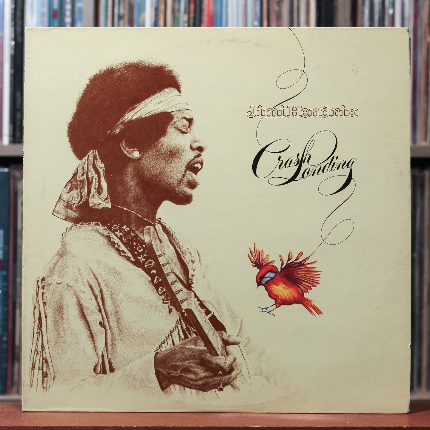 Jimi Hendrix - Crash Landing - 1975 Reprise, VG/VG