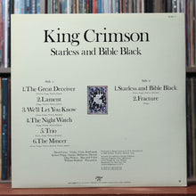 Load image into Gallery viewer, King Crimson - Starless And Bible Black - 1987 Editions EG, VG+/EX 2
