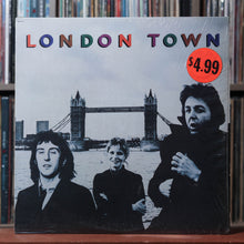 Load image into Gallery viewer, Wings - London Town - POSTER SHRINK 1978 Capitol, VG+/VG 1
