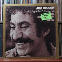Load image into Gallery viewer, Jim Croce - Photographs &amp; Memories (His Greatest Hits) - SHRINK 1974, VG/VG 1
