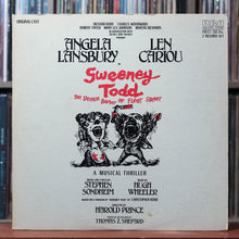 Load image into Gallery viewer, Stephen Sondheim, Angela Lansbury, Len Cariou - Sweeney Todd: The Demon Barber Of Fleet Street - W/ BOOKLET - 2LP 1979, VG/VG+ 1
