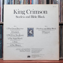 Load image into Gallery viewer, King Crimson - Starless And Bible Black - 1974 Atlantic, VG/VG 2
