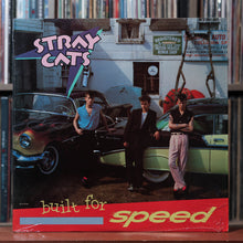 Load image into Gallery viewer, Stray Cats - Built For Speed - w/ SHRINK - FEELER 1982 EMI America 1
