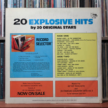 Load image into Gallery viewer, Various - 20 Explosive Hits - 1971 K-Tel International, VG/VG 2
