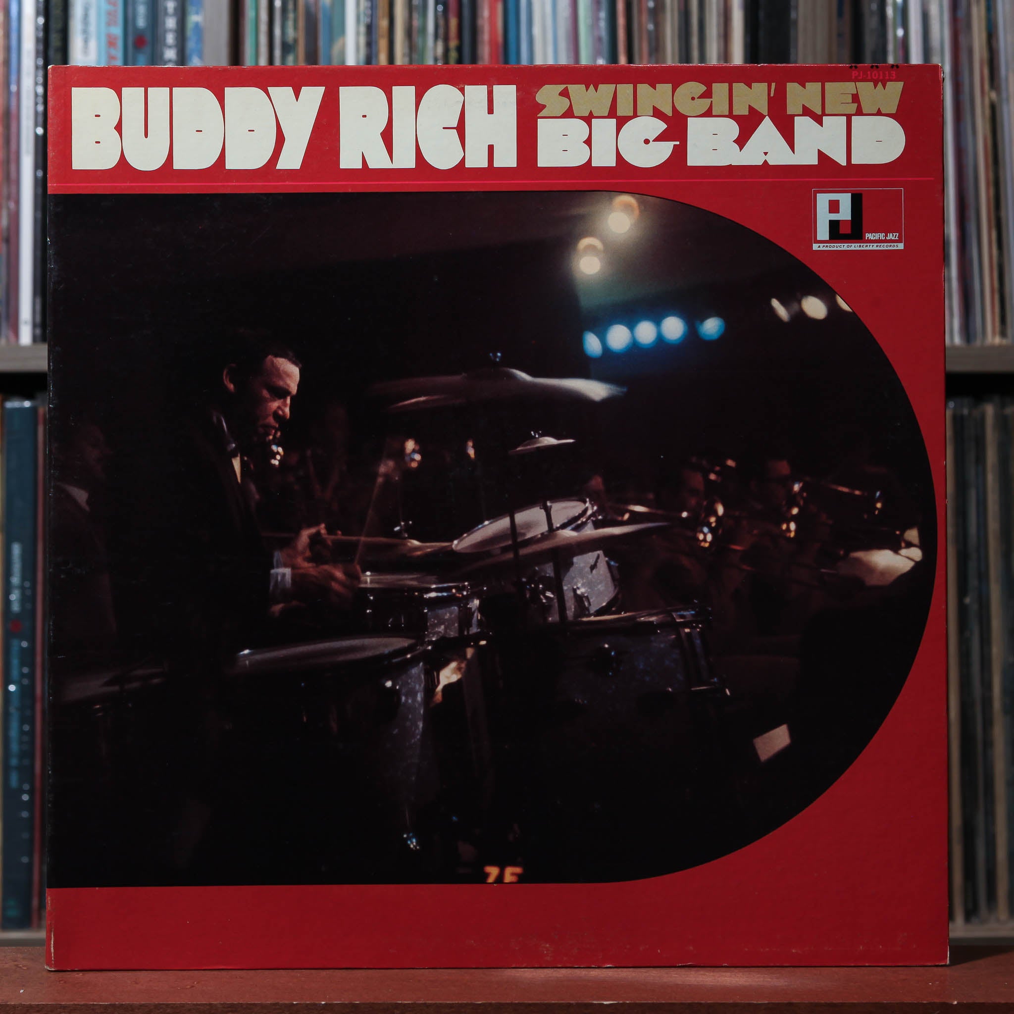 Buddy Rich - Swingin' New Big Band - 1966 Pacific Jazz, VG+/VG