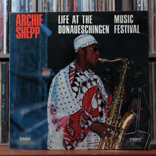 Load image into Gallery viewer, Archie Shepp - Life At The Donaueschingen Music Festival - Germany 1967 SABA, NM 1
