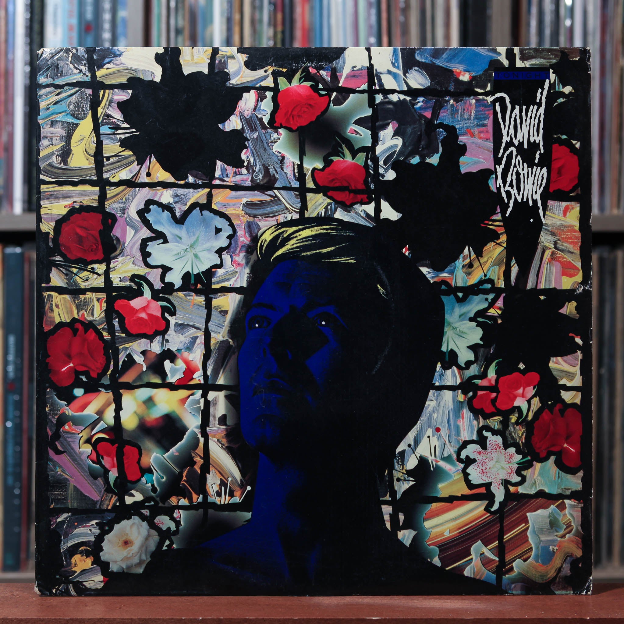 David Bowie - Tonight - W/ STICKER 1984 EMI America, VG/VG+