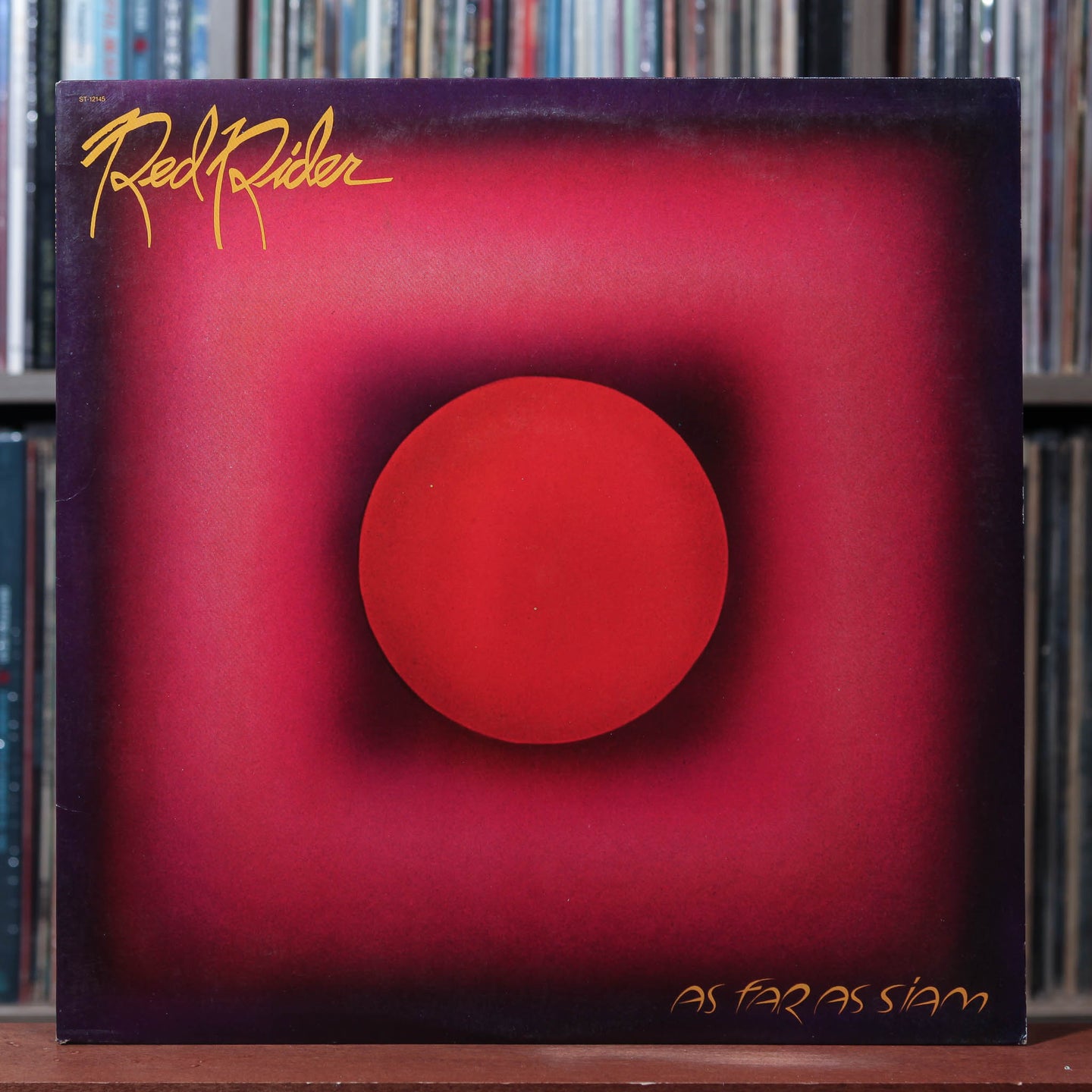 FELT 輸入12inchレコード　M RED25 1981 Red Rider - As Far As Siam - 1981 Capitol, VG+/VG+