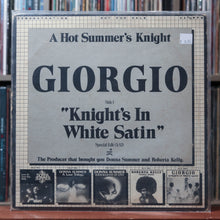 Load image into Gallery viewer, Giorgio Moroder - Knight's In White Satin (Special Edit) / I Wanna Funk With You Tonite - 1976, VG/VG 1
