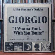 Load image into Gallery viewer, Giorgio Moroder - Knight's In White Satin (Special Edit) / I Wanna Funk With You Tonite - 1976, VG/VG 2
