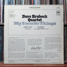 Load image into Gallery viewer, The Dave Brubeck Quartet - My Favorite Things - 1966 Columbia, VG+/VG 2
