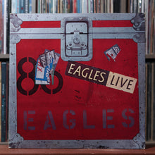 Load image into Gallery viewer, Eagles - Eagles Live - 2LP POSTER 1980 Asylum, VG/VG 1
