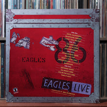Load image into Gallery viewer, Eagles - Eagles Live - 2LP POSTER 1980 Asylum, VG/VG 2
