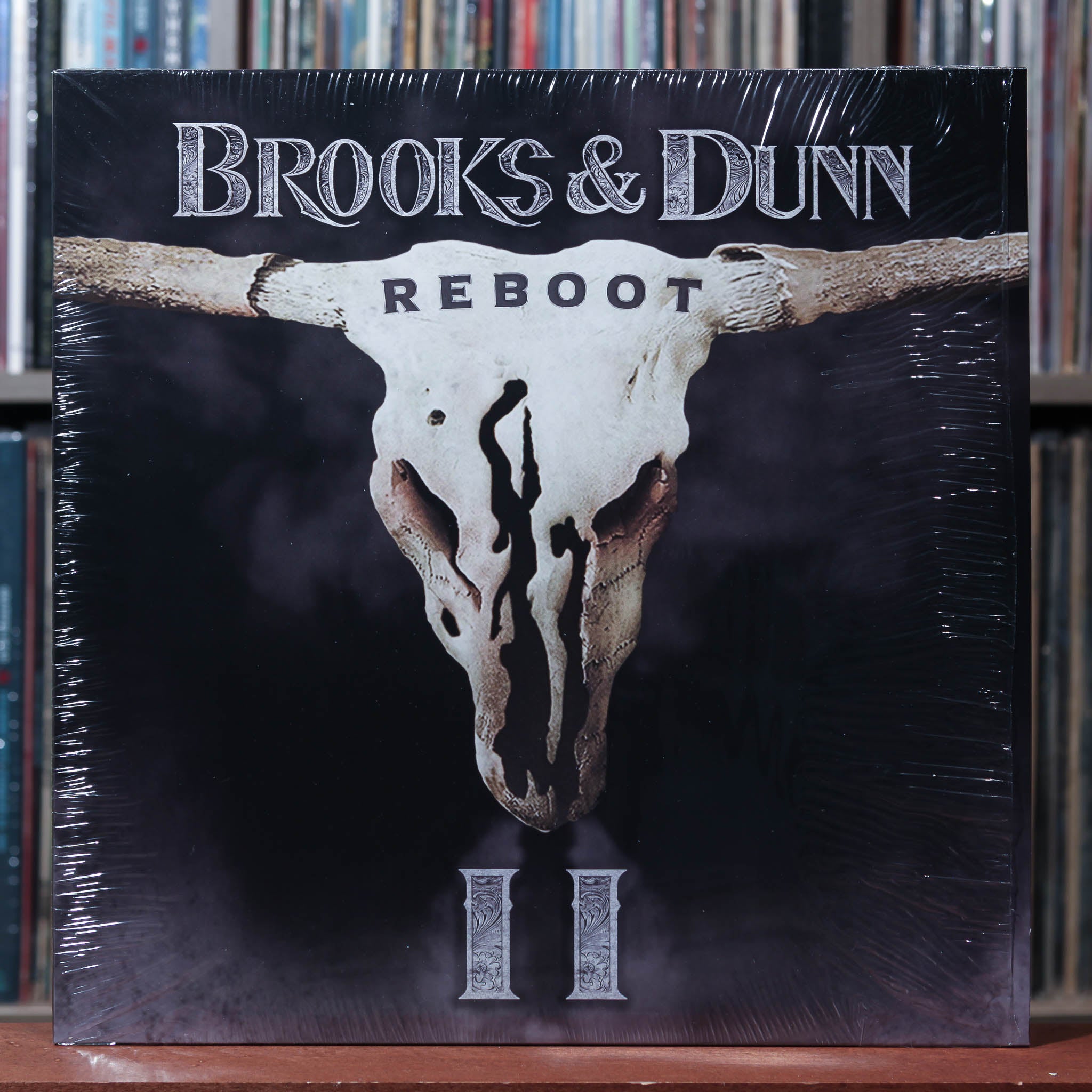 Brooks & Dunn - Reboot II - ORANGE & BLACK SWIRL w/ SHRINK - 2024, NM/