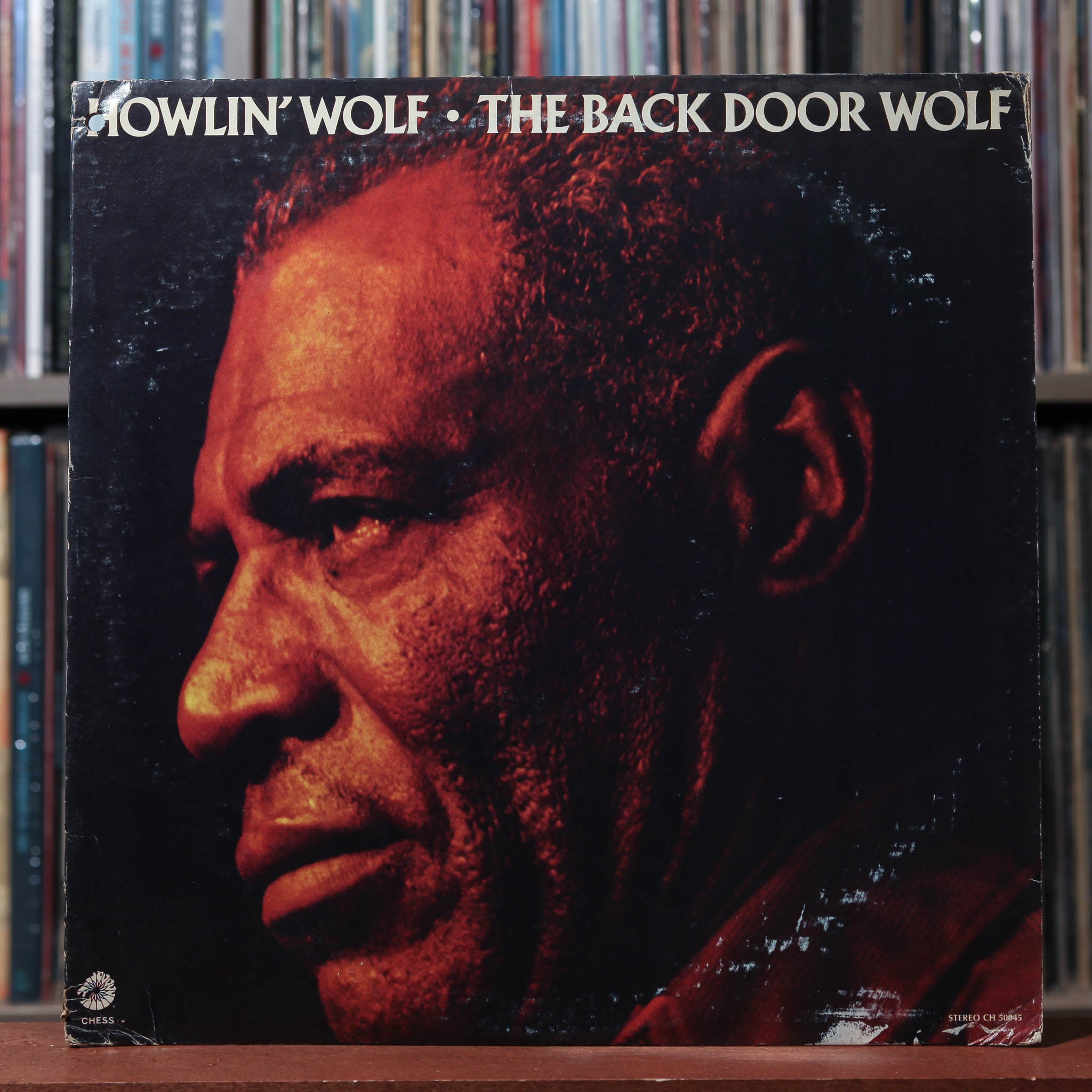 Howlin' Wolf - The Back Door Wolf - WHITE LABEL PROMO - 1973 Chess, VG