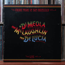 Load image into Gallery viewer, Di Meola, McLaughlin, De Lucía - Friday Night In San Francisco - 1981, VG/VG 1
