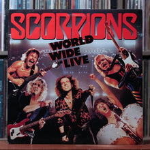 Load image into Gallery viewer, Scorpions - World Wide Live - 2LP 1985 Mercury, EX/NM 1
