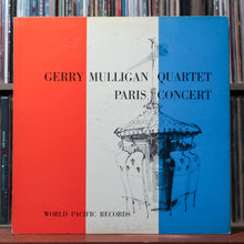 Load image into Gallery viewer, Gerry Mulligan Quartet - Paris Concert - MONO - 1957 World Pacific, VG/VG 1
