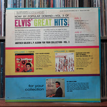Load image into Gallery viewer, Elvis Presley - Elvis' Golden Records, Volume 3 - 1976 RCA Victor, VG/VG+ 2
