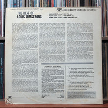 Load image into Gallery viewer, Louis Armstrong - The Best Of Louis Armstrong - 1964 Audio Fidelity, VG/VG 2
