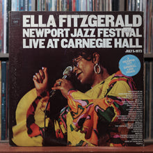 Load image into Gallery viewer, Ella Fitzgerald Newport Jazz Festival Live At Carnegie Hall 7/5/73 2LP 1973 VG+ 1
