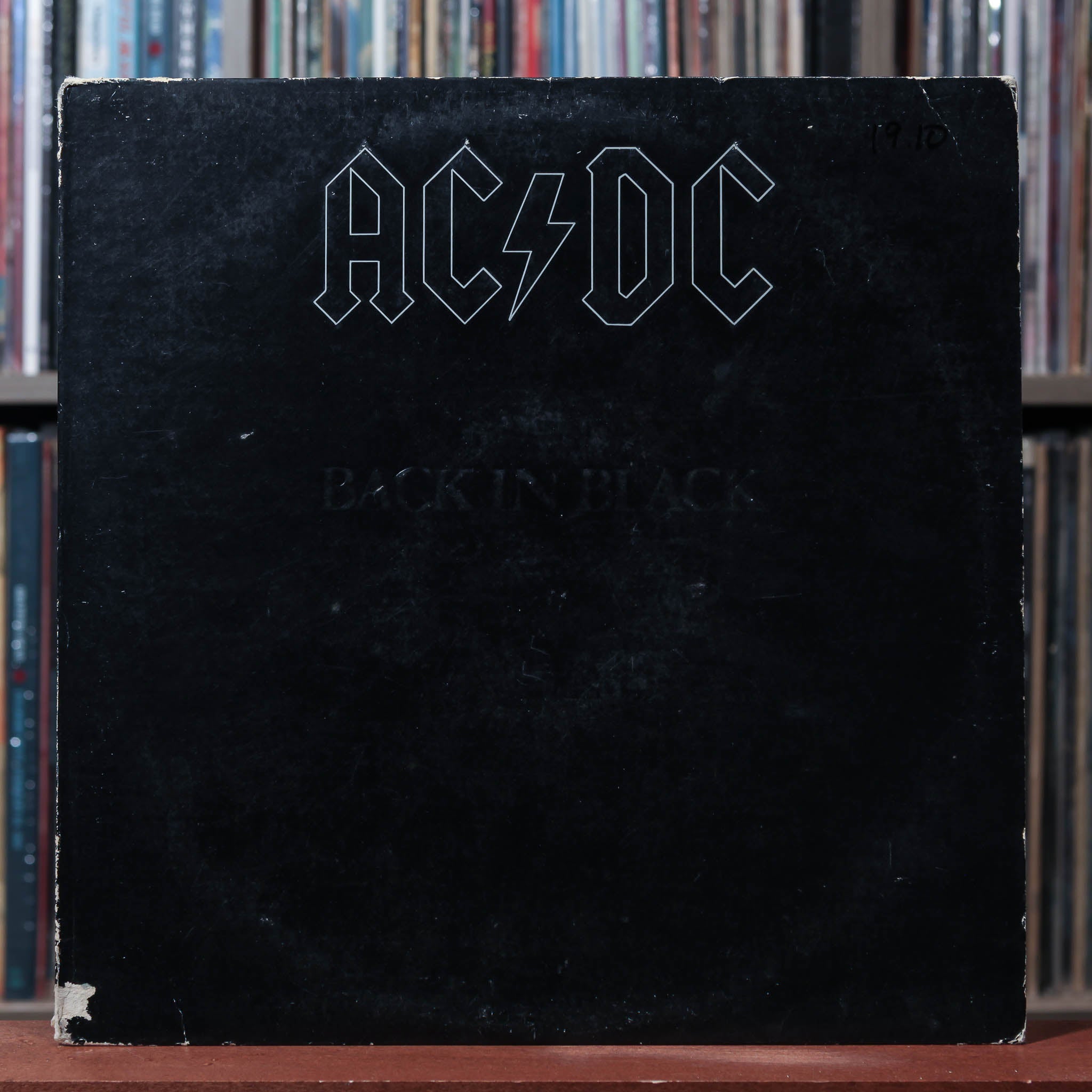 AC/DC - Back In Black - 1980 Atlantic, VG/VG