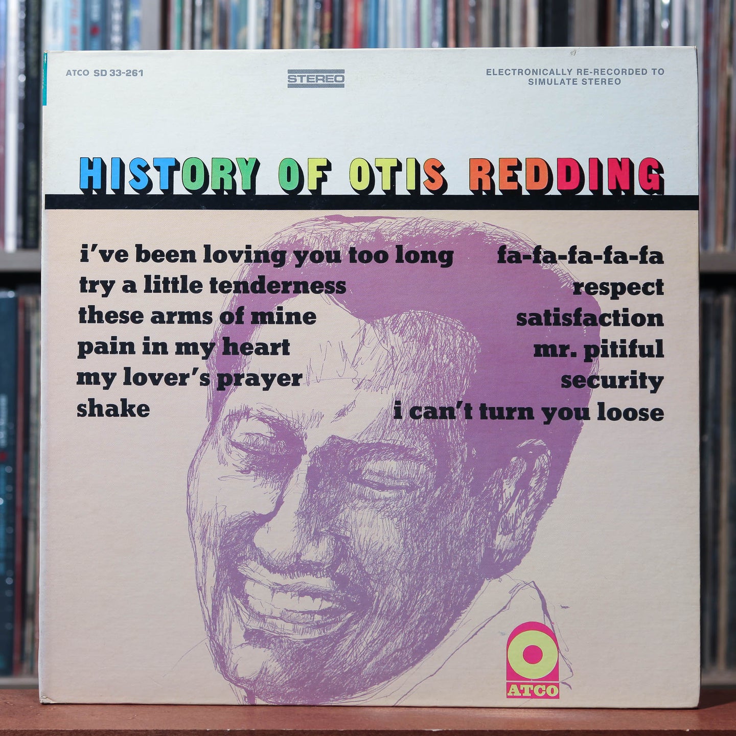Otis Redding - History Of Otis Redding - 1970's ATCO, VG+/VG+