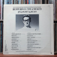 Load image into Gallery viewer, Buddy Holly, The Crickets - 20 Golden Greats - 1978 MCA, VG/VG 2
