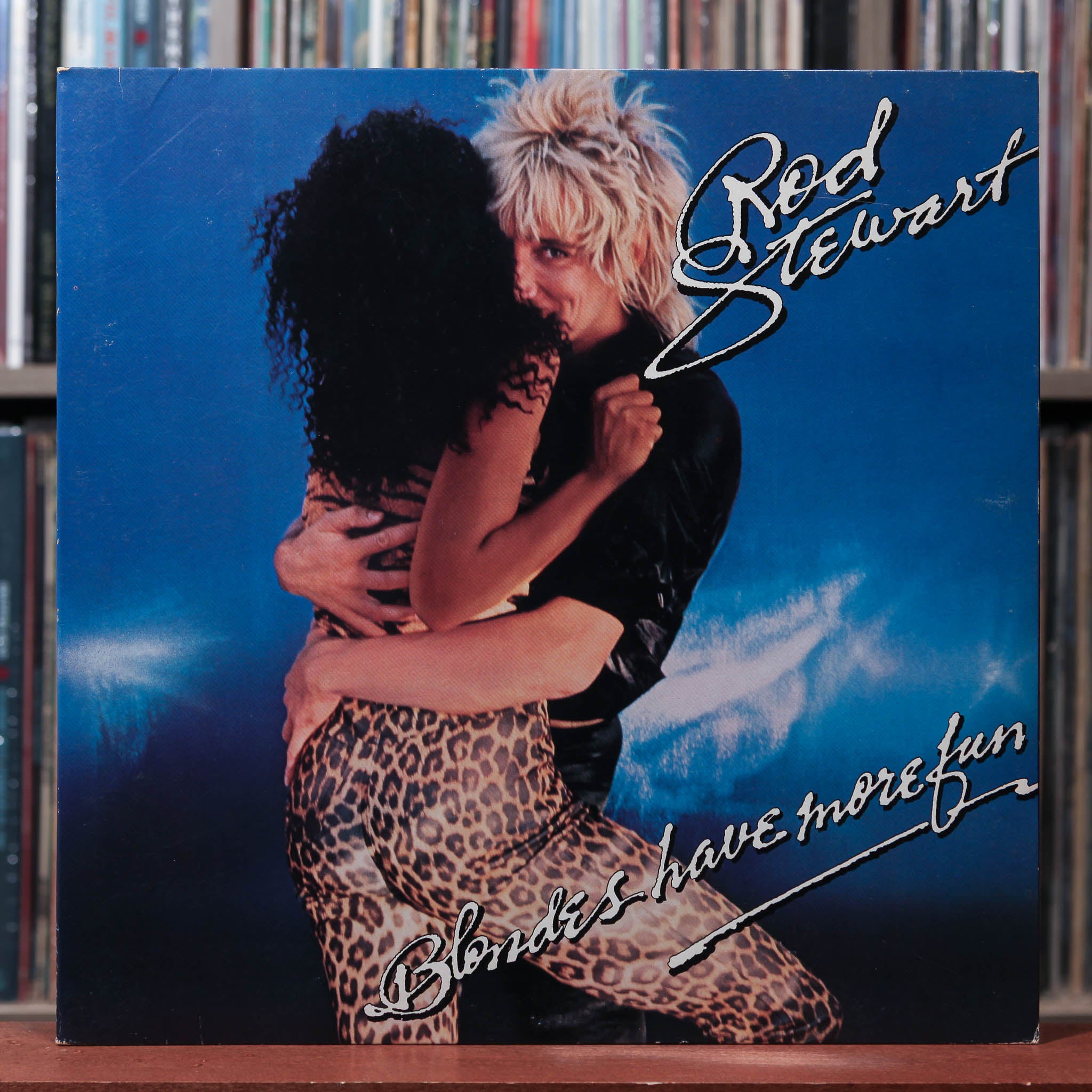 Rod Stewart - Blondes Have More Fun - 1978 Warner Bros., VG+/VG+