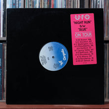 Load image into Gallery viewer, UFO - Night Run / Blue - PROMO - 1986 Chrysalis, VG+/EX 1
