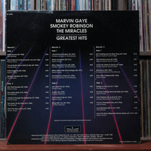 Load image into Gallery viewer, Marvin Gaye, Smokey Robinson, The Miracles - Greatest Hits - 3LP 1987, VG/VG 2
