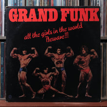 Load image into Gallery viewer, Grand Funk Railroad - All The Girls In The World Beware!!!  POSTER Capitol VG/VG 1
