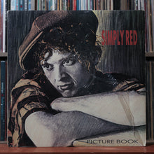 Load image into Gallery viewer, Simply Red - Picture Book - SHRINK 1985 Elektra, VG/VG+ 1
