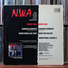 Load image into Gallery viewer, N.W.A. - Gangsta Gangsta - 1988 Ruthless, VG/G+ 2

