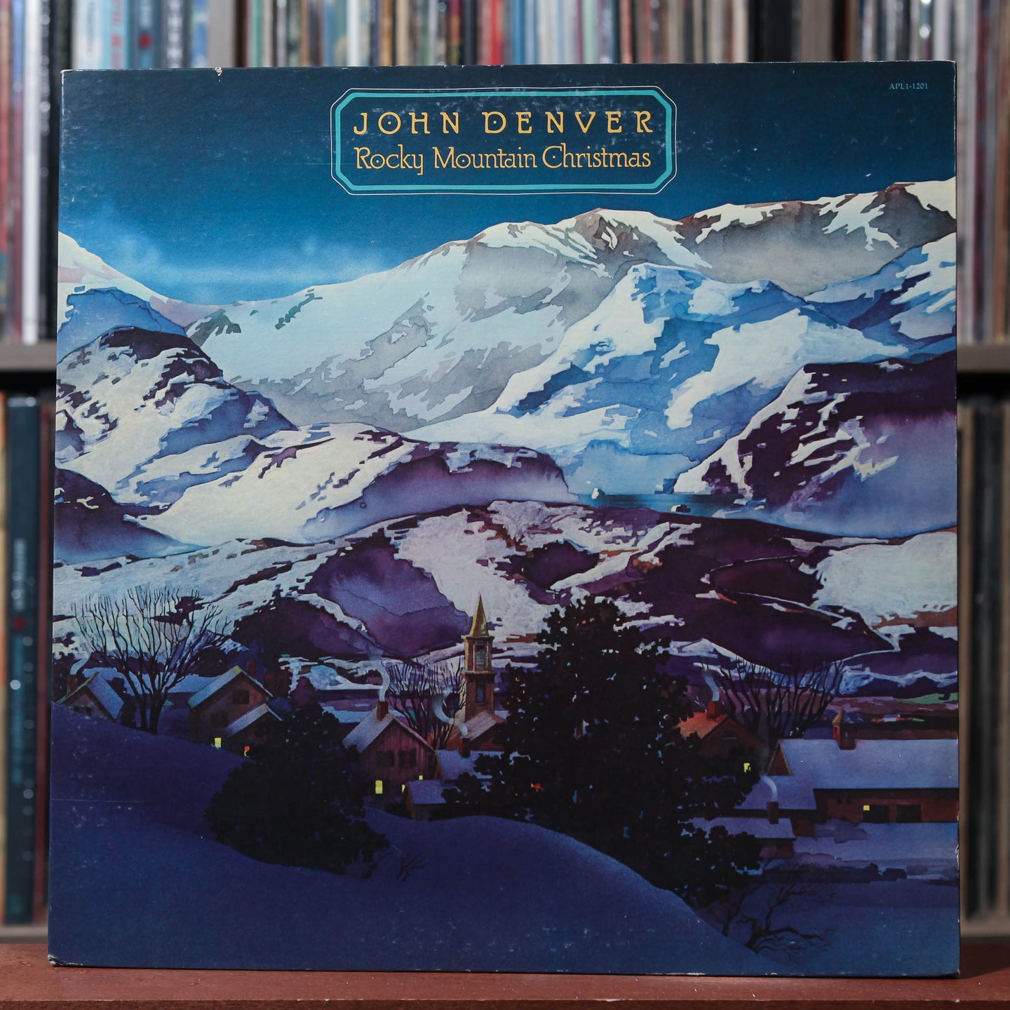 John Denver - Rocky Mountain Christmas - 1975 RCA, VG+/VG