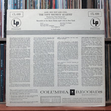 Load image into Gallery viewer, The Dave Brubeck Quartet - Jazz: Red Hot And Cool - MONO - 1955 Columbia, VG/VG 2

