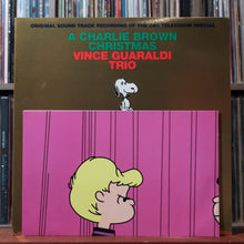 Load image into Gallery viewer, Vince Guaraldi - A Charlie Brown Christmas GREEN/YELLOW SPLATTER POSTER 2022 EX 5
