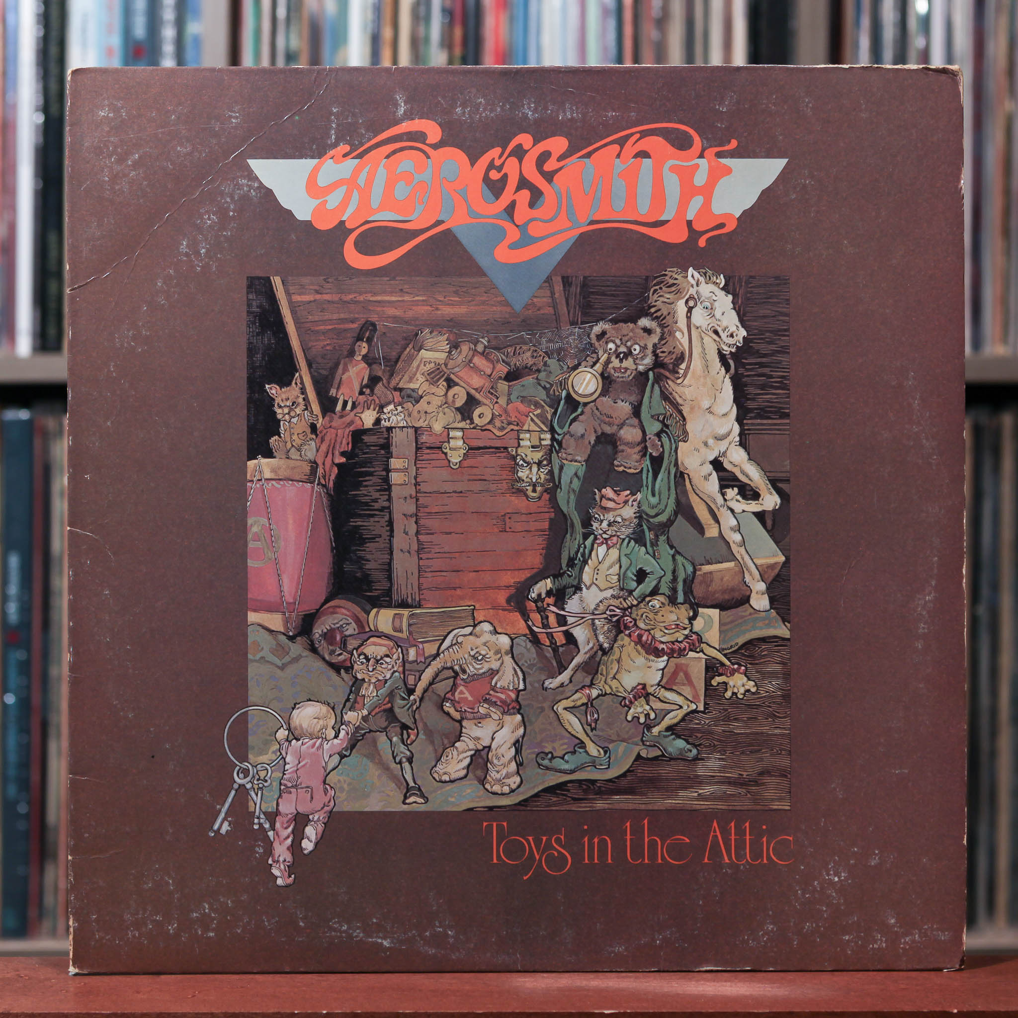 Aerosmith - Toys In The Attic - 1975 Columbia, VG/VG