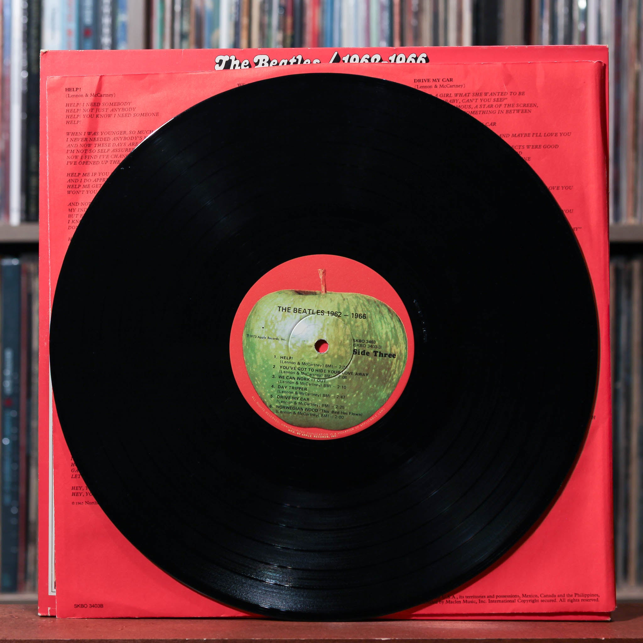 The Beatles - 1962-1966 - 2LP 1973 Apple, VG+/VG+