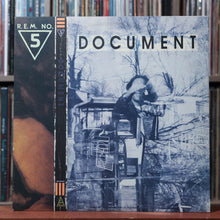 Load image into Gallery viewer, R.E.M. - Document - 1987 I.R.S., VG+/VG 1
