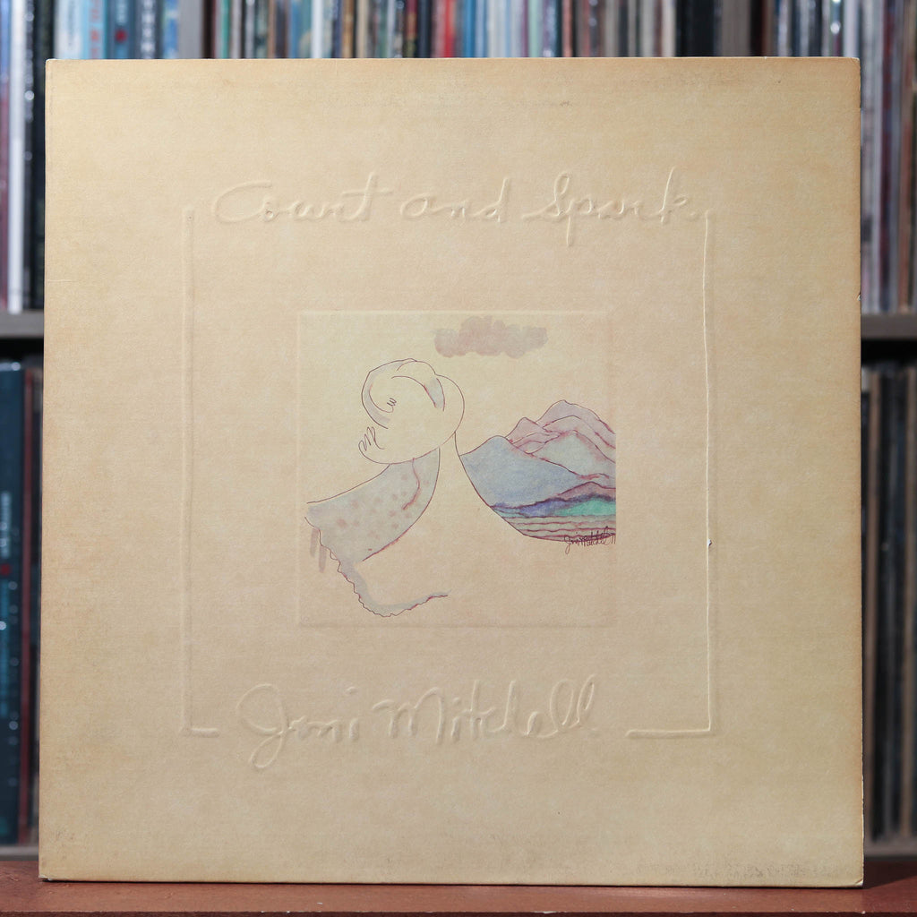 Joni Mitchell - Court And Spark - 1974 Asylum, VG+/VG
