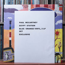 Load image into Gallery viewer, Paul McCartney - Egypt Station - ORANGE &amp; BLUE Vinyl - 2LP 2018 Capitol, NM/NM 7
