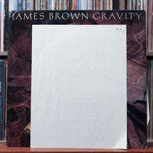 Load image into Gallery viewer, James Brown - Gravity - PROMO W/ Press Release - 1986 Scotti Bros., VG/EX 6
