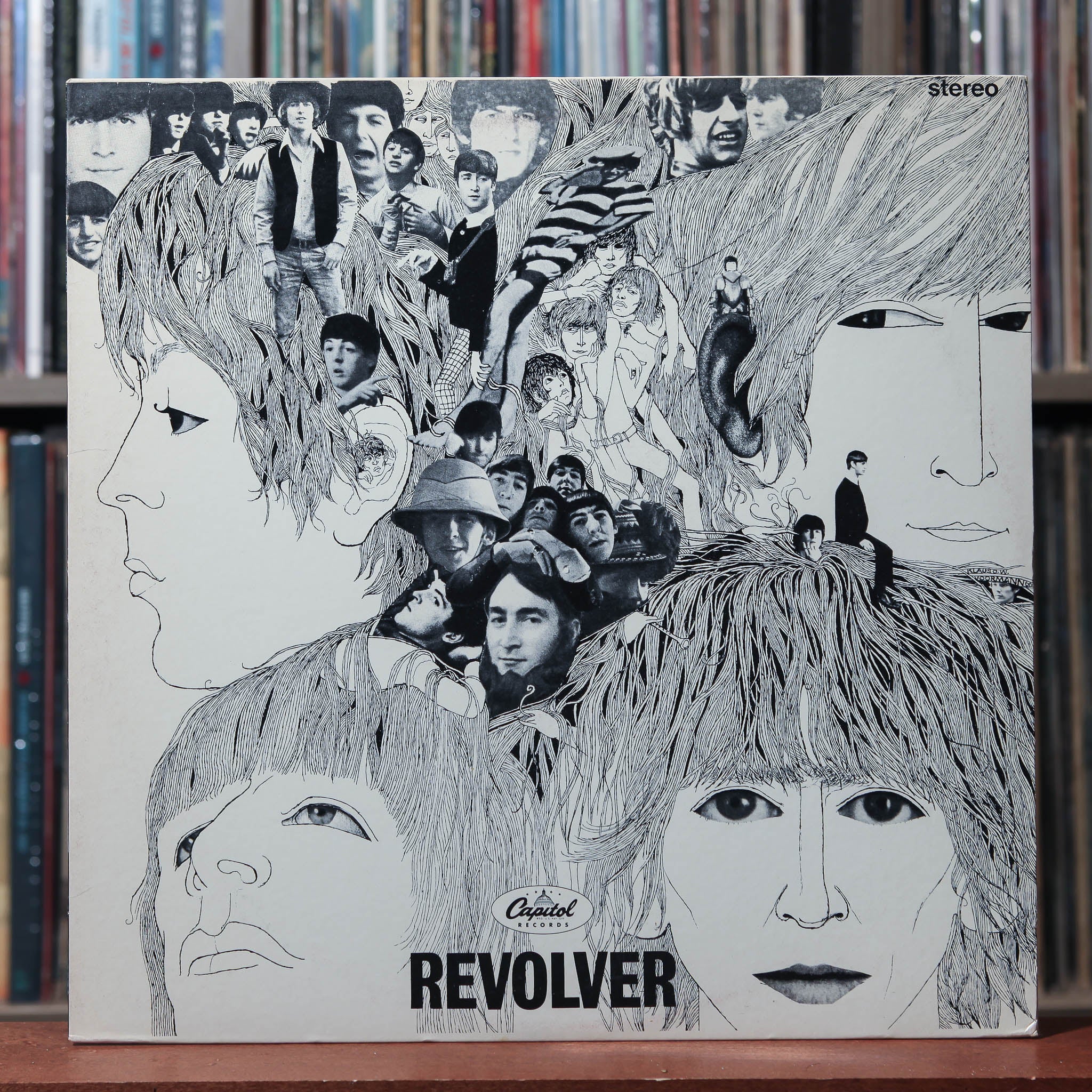 ビートルズ REVOLVER レコード Capitol 1966年 The Beatles - Revolver - 1976 Capitol, EX/VG+