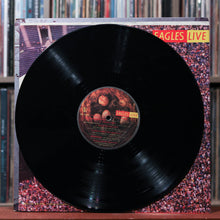 Load image into Gallery viewer, Eagles - Eagles Live 2LP - W/ POSTER 1980 Asylum, VG+/VG 7
