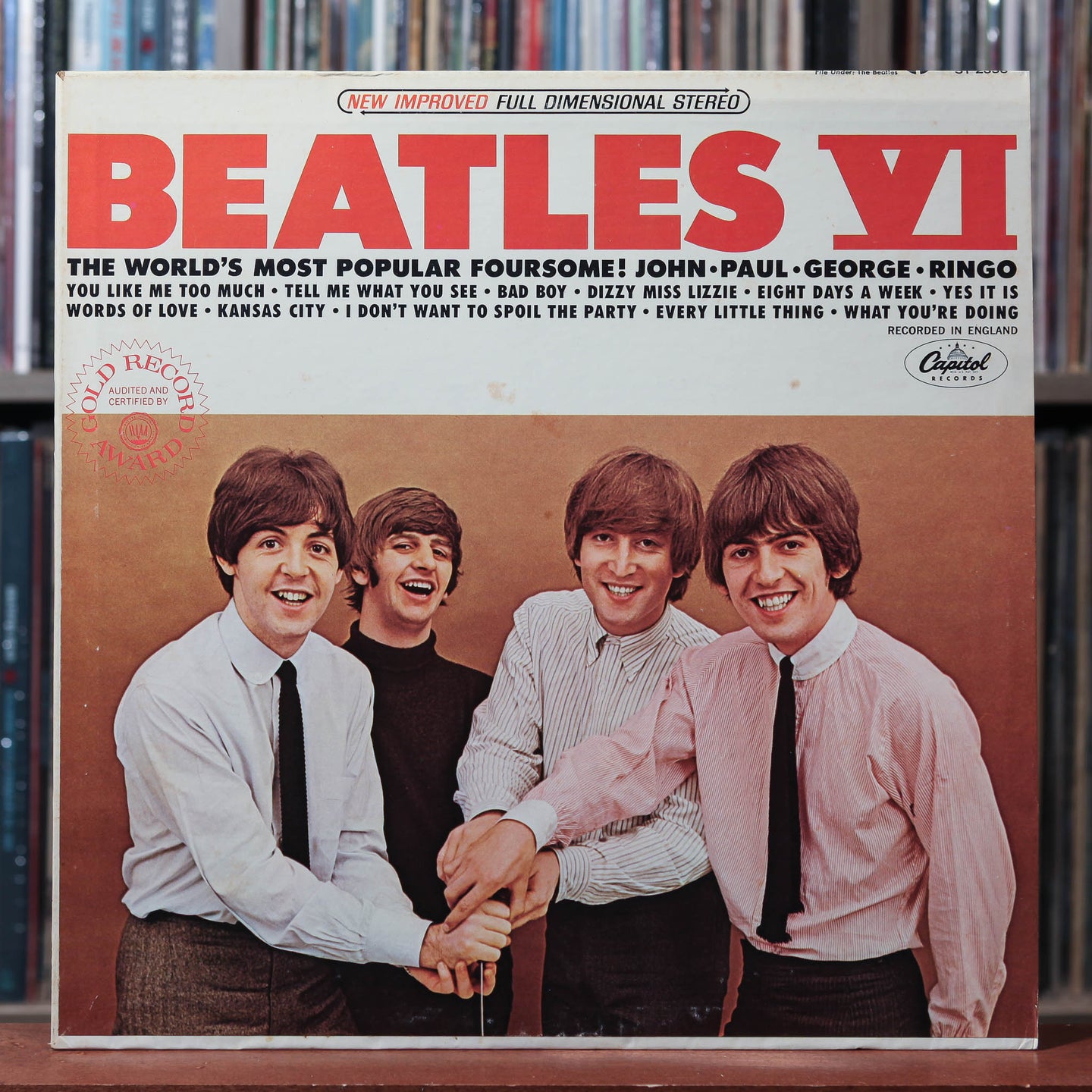 The Beatles - Beatles VI - 1965 Capitol, VG/VG+