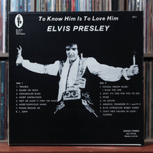 Load image into Gallery viewer, Elvis Presley - To Know Him Is To Love Him - MARBLE, 1980's Black Belt VG+/VG+ 2
